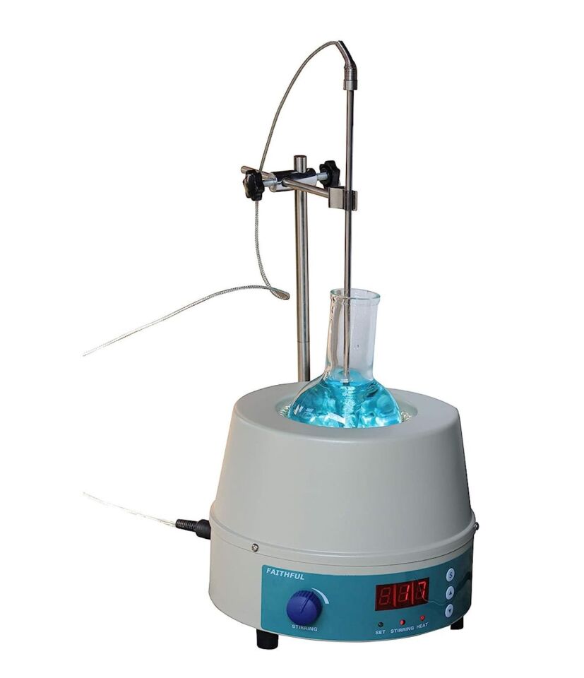 WEIGHTLAB WF-BDK 250 Manyetik Karıştırıcılı Balon Isıtıcı Dijital Göstergeli 250 mL / 300 °C / 1400 rpm