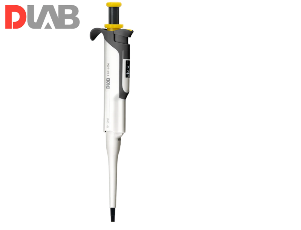 DLAB HiPette Tek Kanallı Otomatik Pipet 10-100 µL - Ayarlanabilir Hacimli